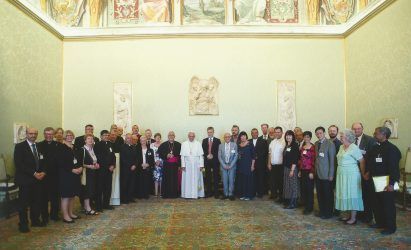 Diáconos iberoamericanos y esposas participan en la Audiencia concedida por el Papa al Centro Internacional del Diaconado