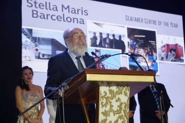 Diácono Ricard Rodríguez-Martos, premiado con el Premio internacional “Centro de Marineros 2016” a Stella Maris de Barcelona, España,