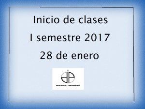 Inicio clases del primer semestre 2017 en la Escuela diaconal de la archidiócesis  de Bogotá, Colombia
