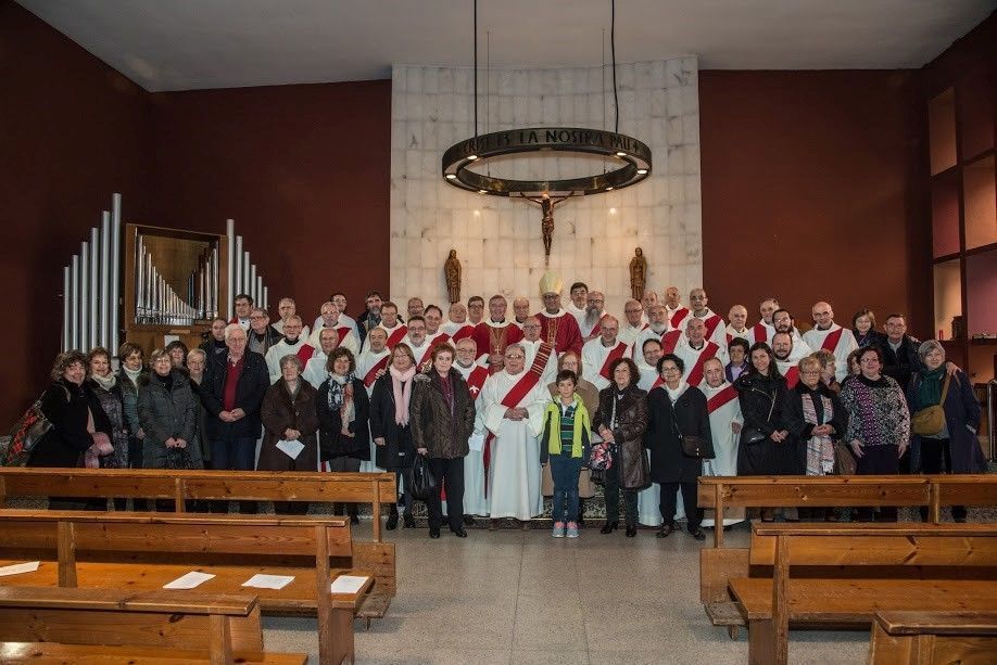 Fiesta patronal de los diáconos de las tres diócesis de la Provincia eclesiástica de Barcelona, España.
