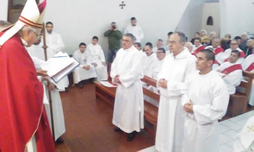 Homilía de monseñor Rubén Oscar Frassia, obispo de Avellaneda-Lanús, en la misa de admision de diáconos permanentes (Parroquia San Jorge, 11 de agosto de 2017)