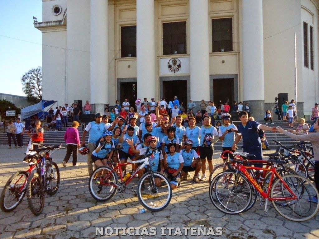 Diácono Héctor Domingo Schelover sobre la 28ª Peregrinación en Bicicleta al santuario de la Virgen de Itatí, en Corrientes, Argentina