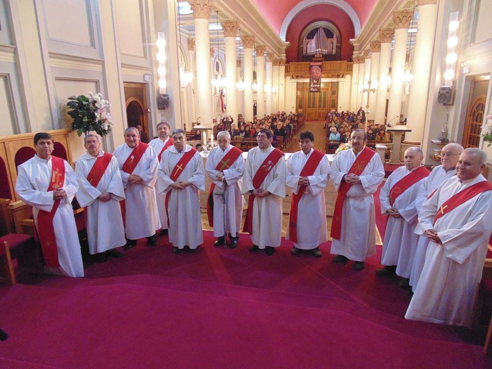 Diócesis de Punta Arenas, Chile: los diáconos renovaron las promesas de obediencia y compromiso con la Iglesia.