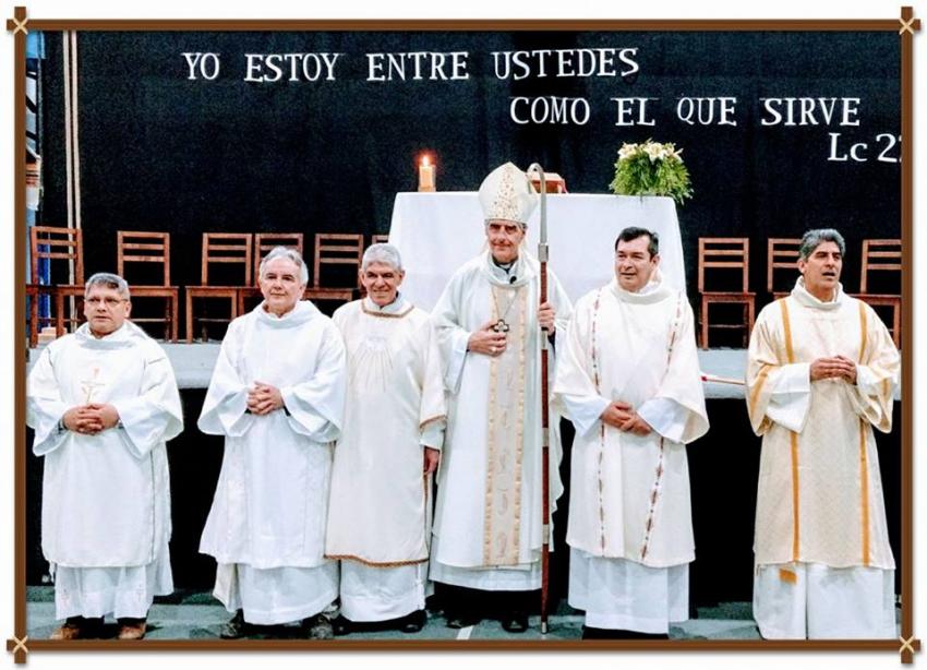 La diócesis de Río Gallegos, Argentina,  tiene cinco nuevos diáconos permanentes