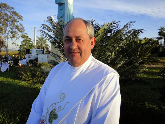 Diácono Florivaldo administrará Quase-paróquia em Rio Claro, Brasil