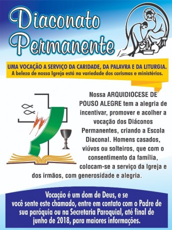 Diretrizes para o Diaconato Permanente da Arquidiocese de Pouso Alegre