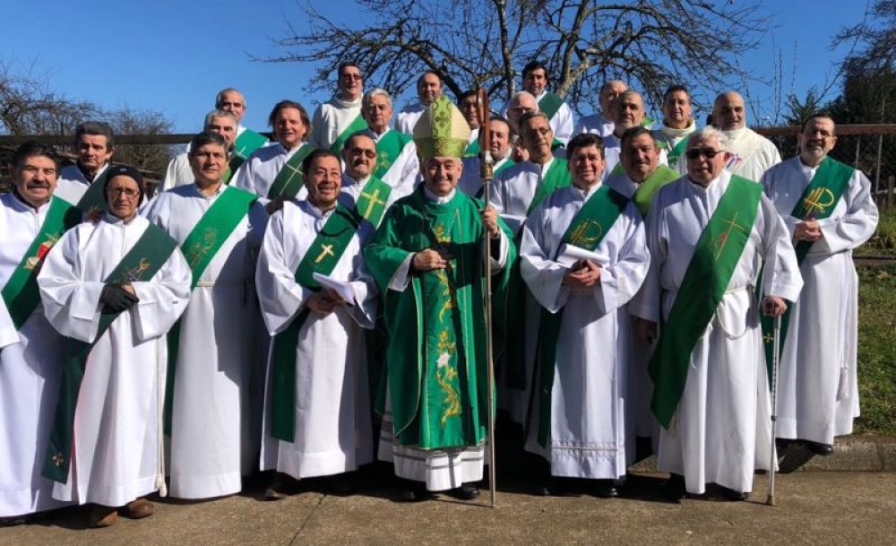 Encuentro de los diáconos y esposas de la diócesis de Temuco -Chile-