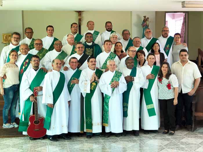 Diáconos da diocese de Crato -Brasil- realizam retiro espiritual