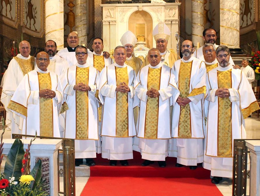 Arquidiócesis de Monterrey -México-, ordenación de nueve diáconos
