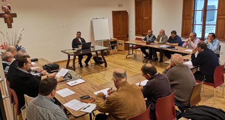 Diócesis de Mallorca, España: Los diáconos y candidatos al diaconado realizaron su encuentro mensual.