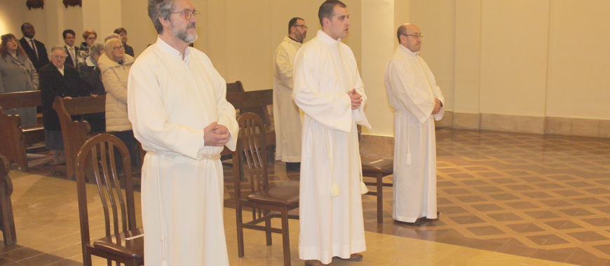 Arzobispado de Oviedo, España: ministerio del lectorado a dos candidatos al diaconado permanente