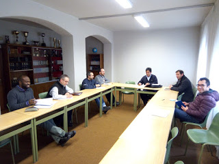 Seminario Conciliar San Froilan, León -España-: El diácono Eugenio Páez imparte una formación a seminaristas