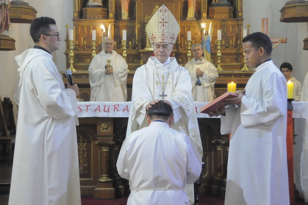 Diócesis de Santa María de Los Angeles, Chile: Congregación de Don Orione cuenta con un nuevo Diácono