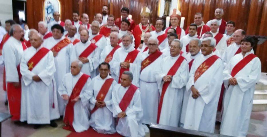 Diaconado da Arquidiocese da Paraíba, Brasil, celebrou o "Dia do Diácono".