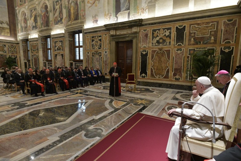 Referencia a los diáconos en el discurso del Papa Francisco a los participantes en la Plenaria del Dicasterio para los laicos, la familia y la vida