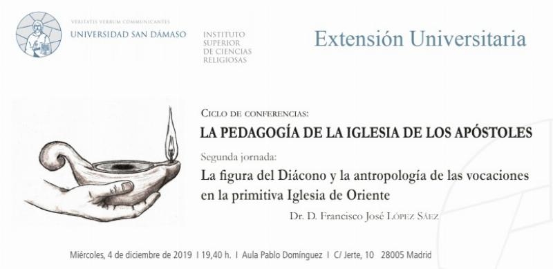 La figura del diácono y la antropología de las vocaciones en la primitiva Iglesia de Oriente, a estudio en San Dámaso, Madrid, España
