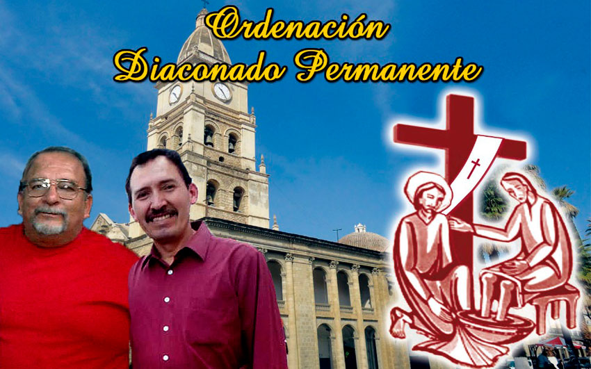 Nuevos diáconos permanentes para la Arquidiócesis de Cochabamba, Colombia