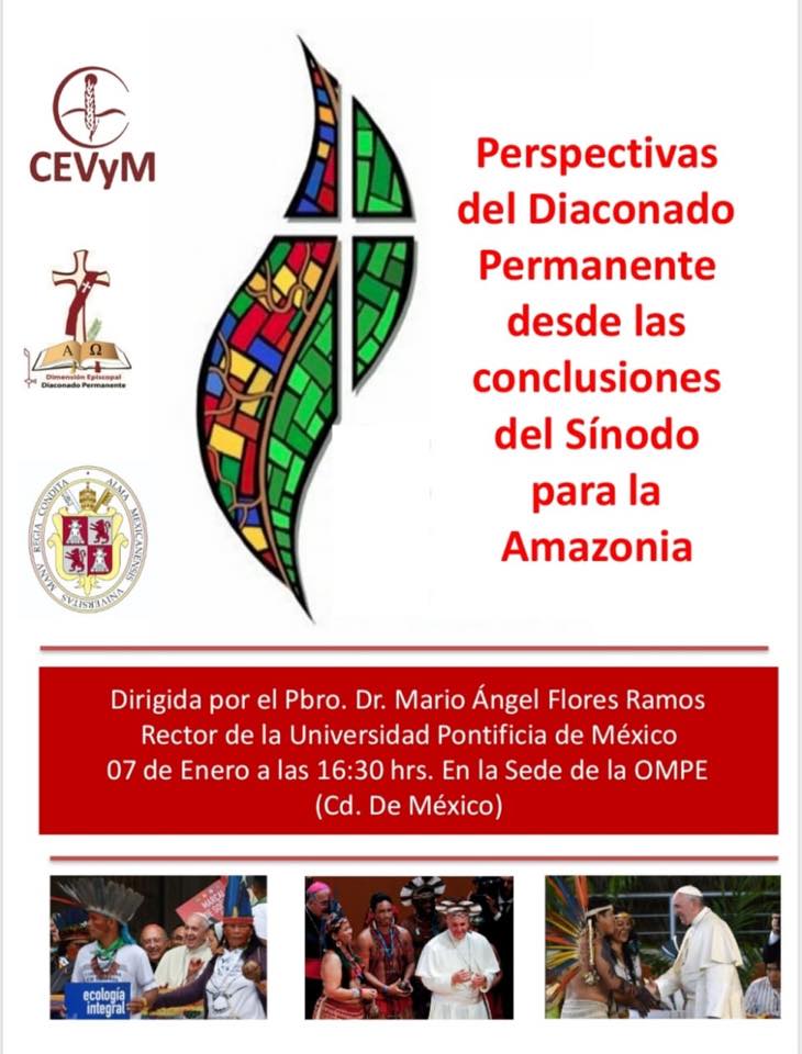 México: "Perspectivas del Diaconado Permanente desde las conclusiones del Sínodo para la Amazonia"