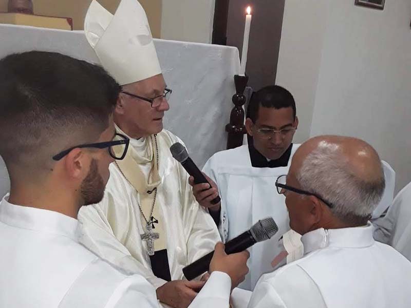 Arquidiocese de Pelotas – Brasil- ordena Norberto Torres como o primeiro diácono permanente de Capão do Leão