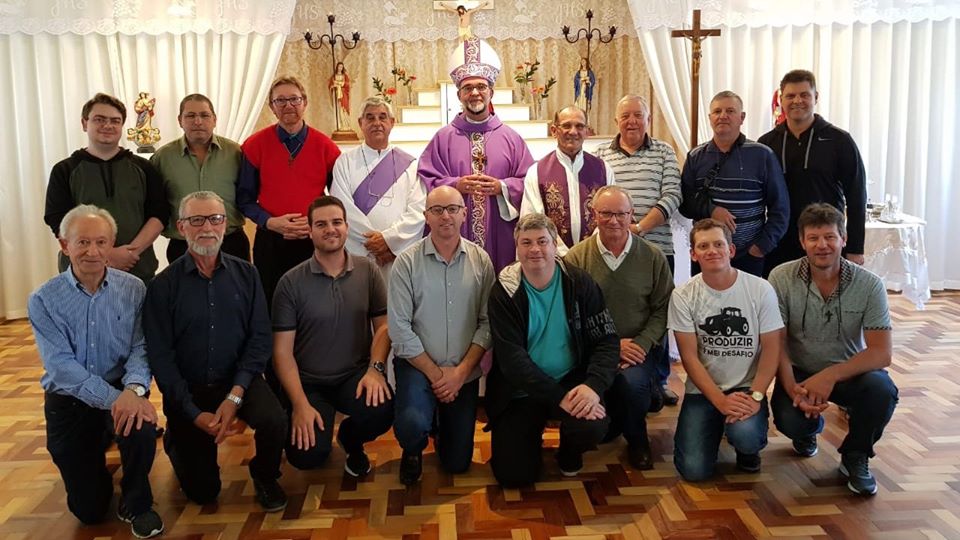 Candidatos ao Diaconado da Diocese de Vacaria (RS, Brasil) realizam encontro