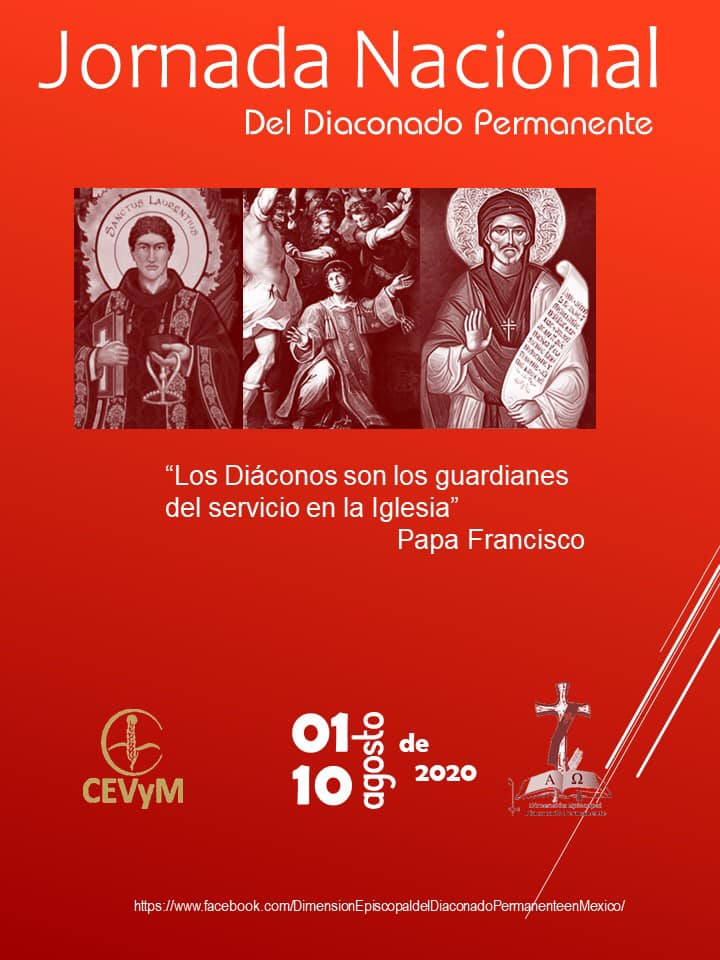 Jornada Nacional del diaconado permanente en México, en el mes de agosto