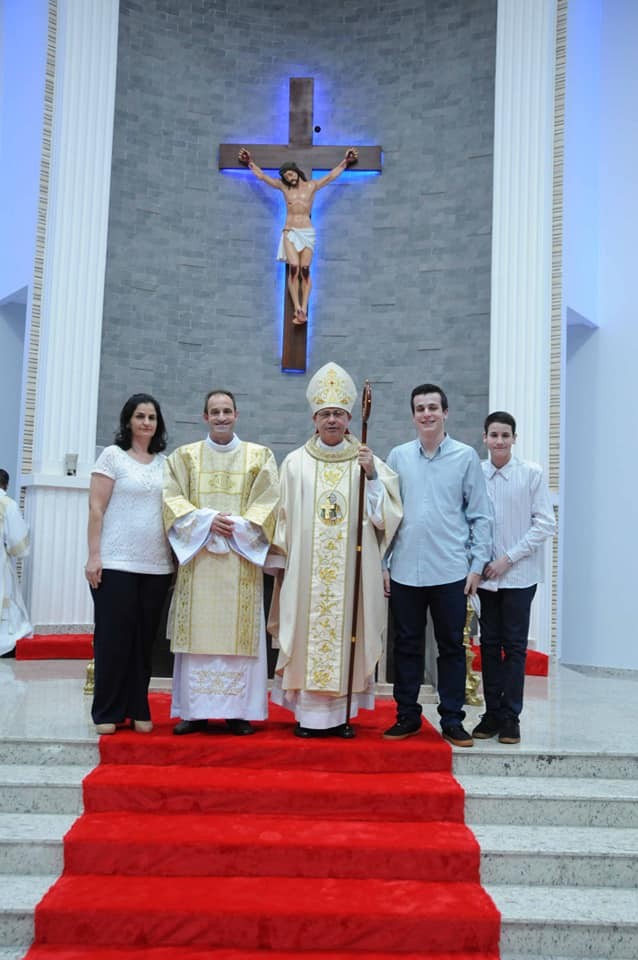 Celso Joaquim Verza foi ordenado Diácono Permanente na Diocese de Foz do Iguaçu (PR, Brasil)