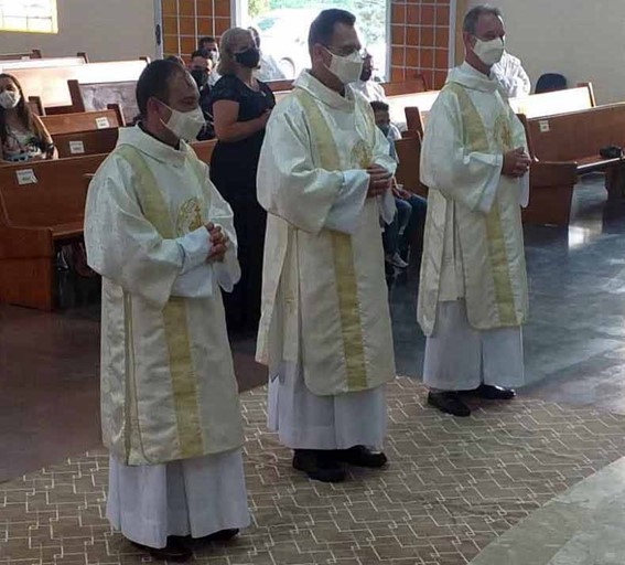 Diocese de Ponta Grossa (PR) recebe 3 novos Diáconos Permanentes