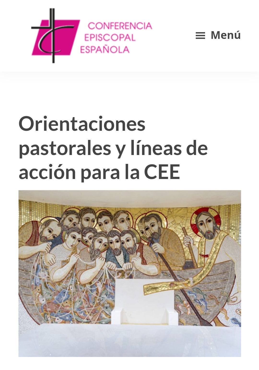 El diaconado permanente en las «Orientaciones pastorales y líneas de acción»  de la Conferencia Episcopal Española para el cuatrienio 2021-2025